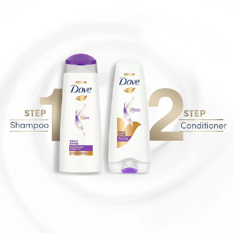 Dove Daily Shine Shampoo, 1 L-6.webp